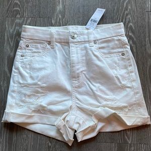 American Eagle curvy high rise shortie size 0/25. NWT.